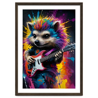 Hedgehog Plays The Guitar, Rock Graffiti