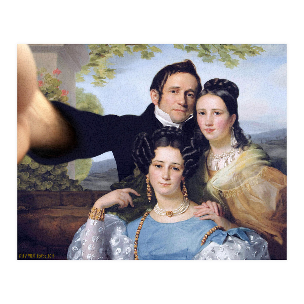 François Joseph Navez - Selfie (Print Only)