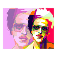 Bruno Mars Pop Art WPAP (Print Only)