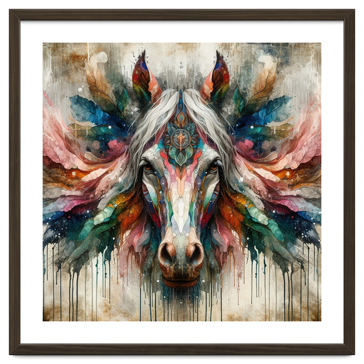 Ornate Horse Portrait