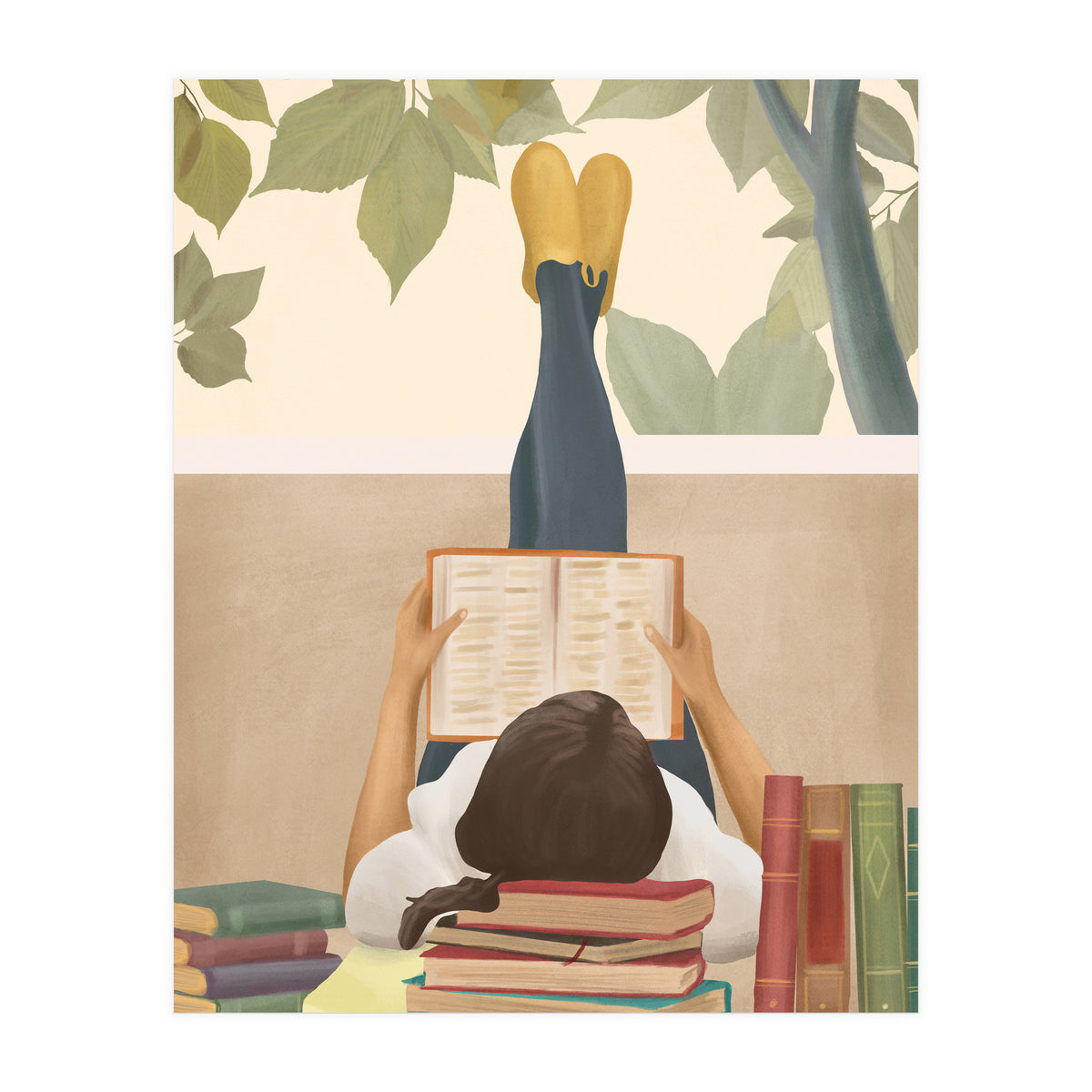 Bookworm (Print Only)