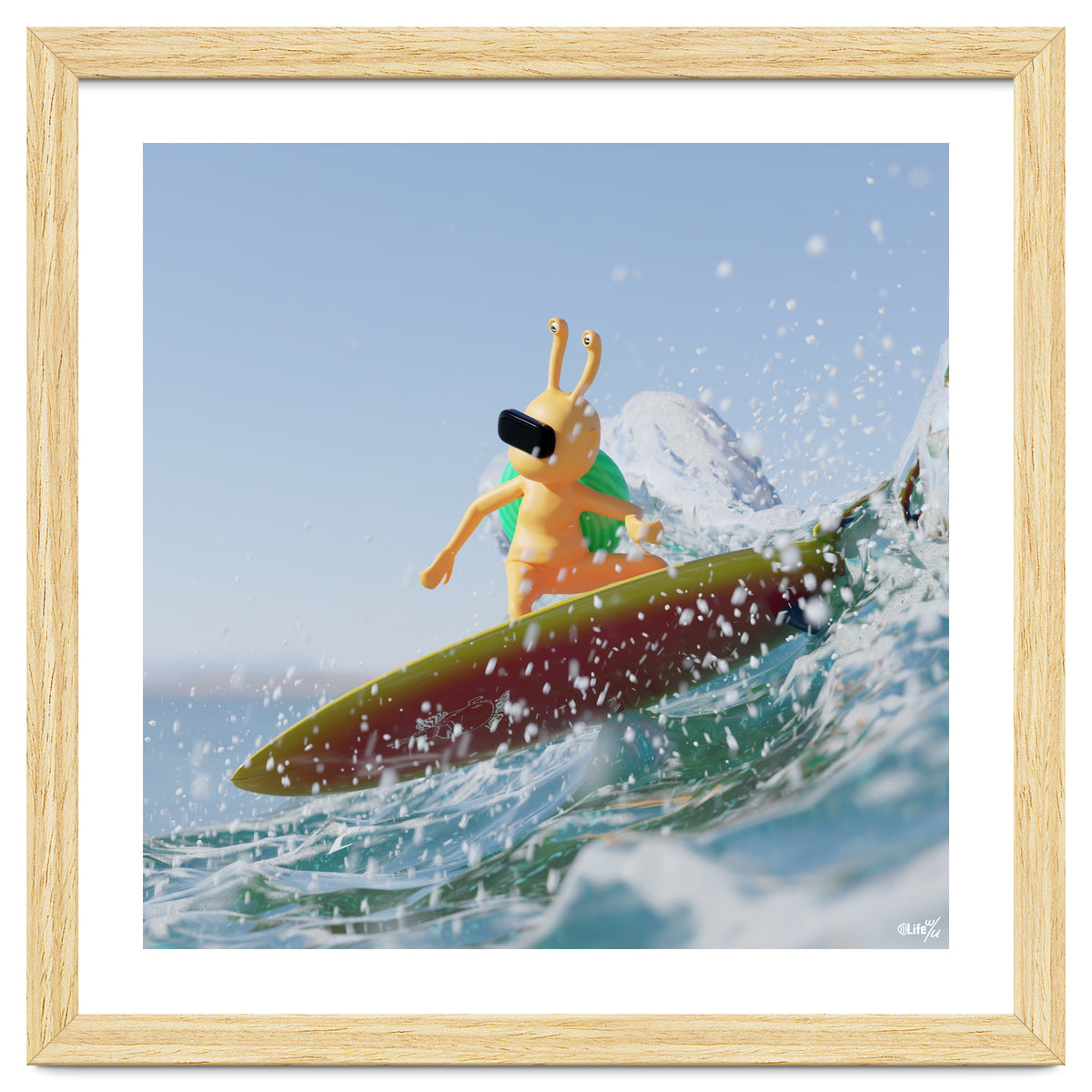 Surfing - angle #1 (Lwuba 042 Salt Proof Surfing 01)