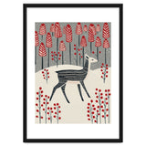 Fawn in a Winter Landscape thumbnail