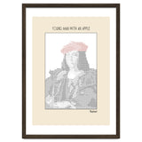 Young Man with an Apple (1505) – Raphael (ascii art) thumbnail