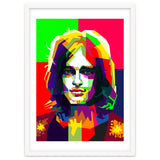 David Gilmour Pink Floyd Classic Rock Art WPAP thumbnail