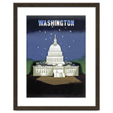 Washington, White House at Night thumbnail
