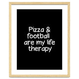 Pizza and football are my life therapy thumbnail