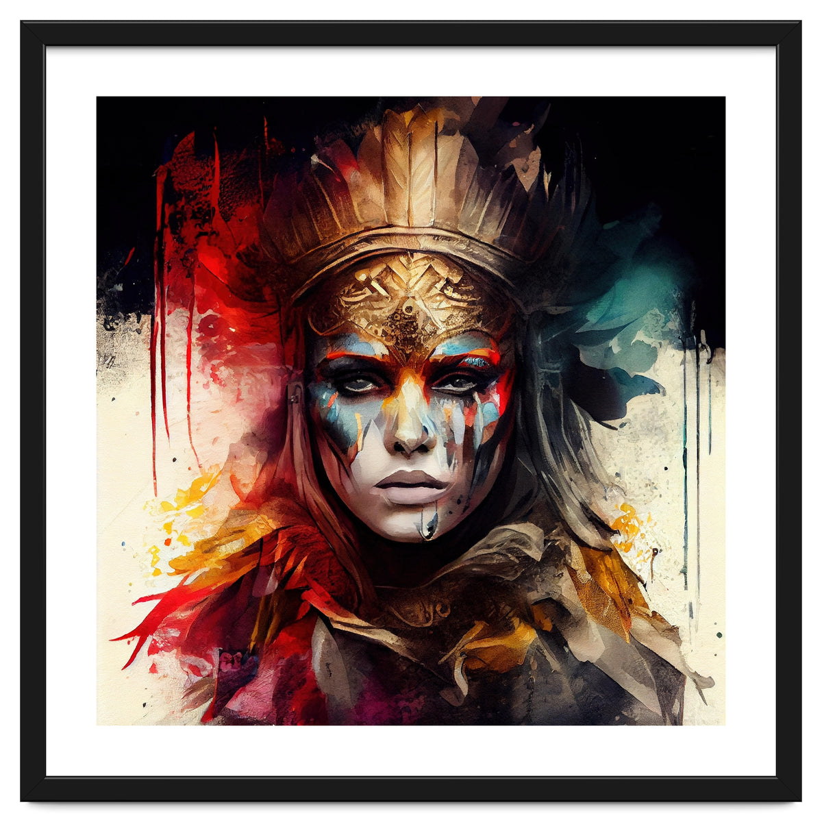 Powerful Warrior Woman #4