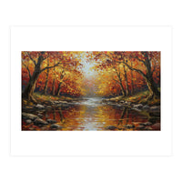 Golden Autumn Creek (Print Only)