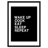 Wake up. Cook. Eat. Sleep. Repeat. thumbnail