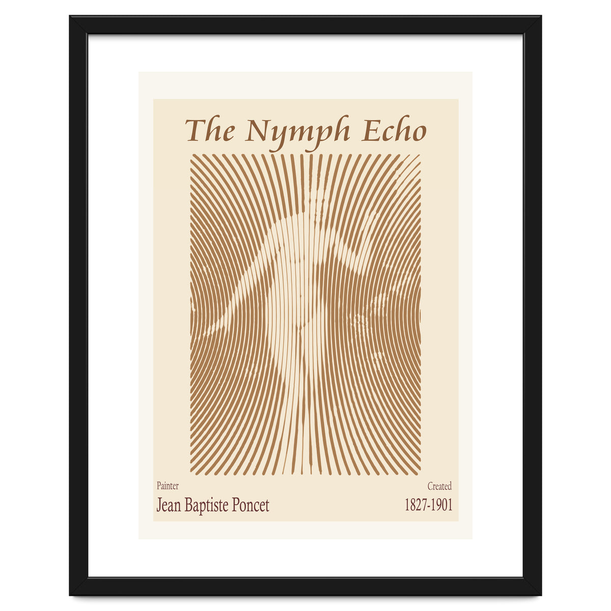 The Nymph Echo – Jean Baptiste Poncet