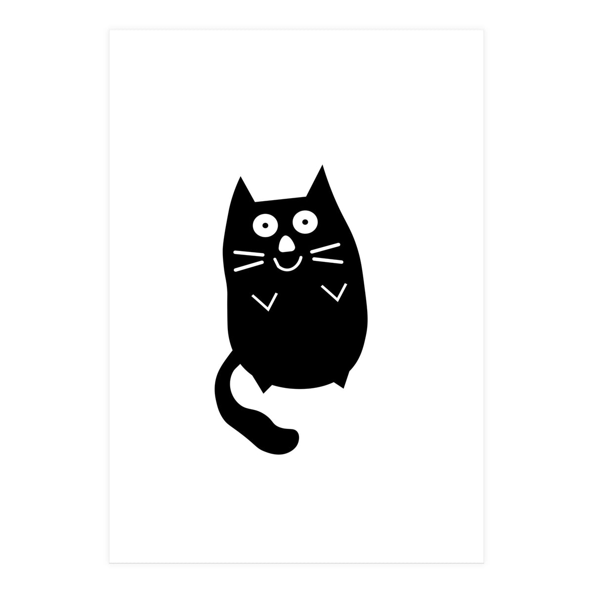 Black Cat (Print Only)