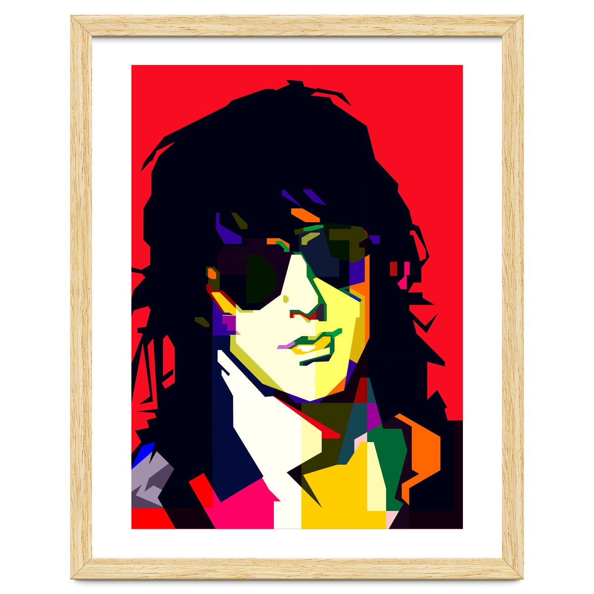 Izzy Stradlin Guitarist Pop Art WPAP