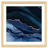 Navy & Rose Gold Agate Texture 12 thumbnail
