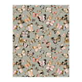 Flying Butterflies Gold Beige (Print Only) thumbnail
