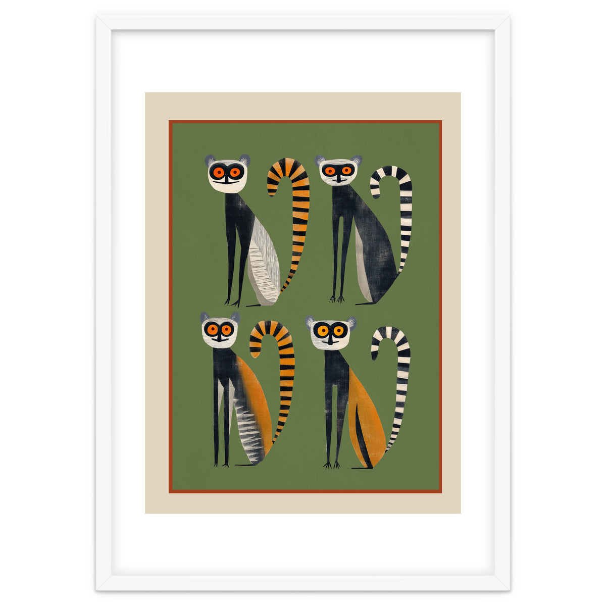 Striped Lemurs