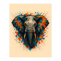 Elephant Animal Watercolor (Print Only)