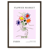 Paris Flower Market Picasso Style Art thumbnail