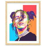 Billie Eillish wpap art thumbnail