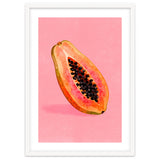 Papaya fruit illustration thumbnail