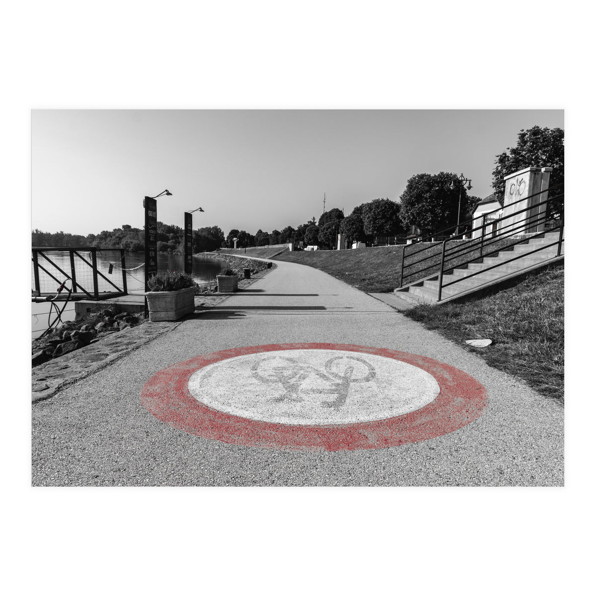 No way for bikes (Print Only)