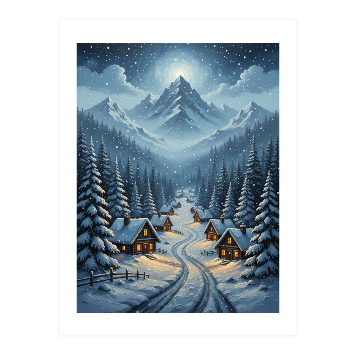 Moonlit Solitude (Print Only)