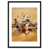 Sexy Pinup Girl On Bowling Incident thumbnail