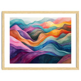 Colorful Abstract Wavy Landscape thumbnail