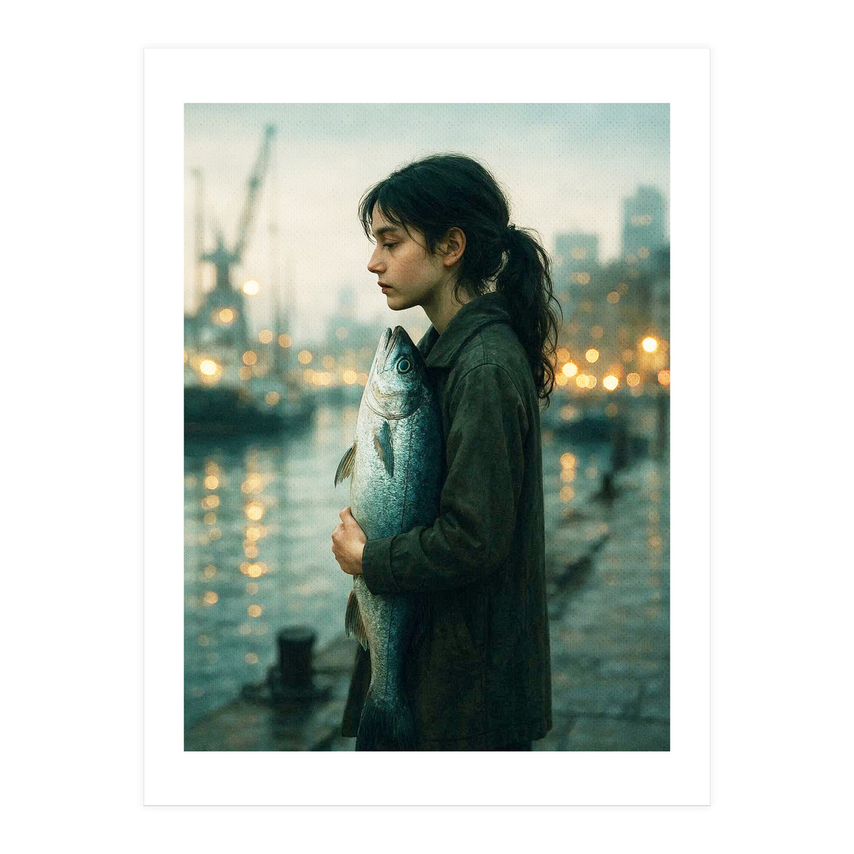 Fish In Hand 08 (Print Only)