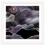 Black & Silver Glitter Agate Texture 01 thumbnail