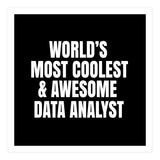 World's most coolest and awesome data Analyst (Print Only) thumbnail