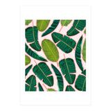 Banana Leaf Blush #society6 #decor #buyart (Print Only) thumbnail