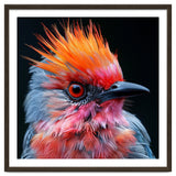 Close Up Of Exotic Bird With Vibrant Plumage thumbnail