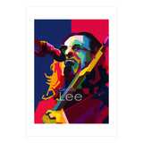 Geddy Lee RUSH Singer Pop Art WPAP (Print Only) thumbnail