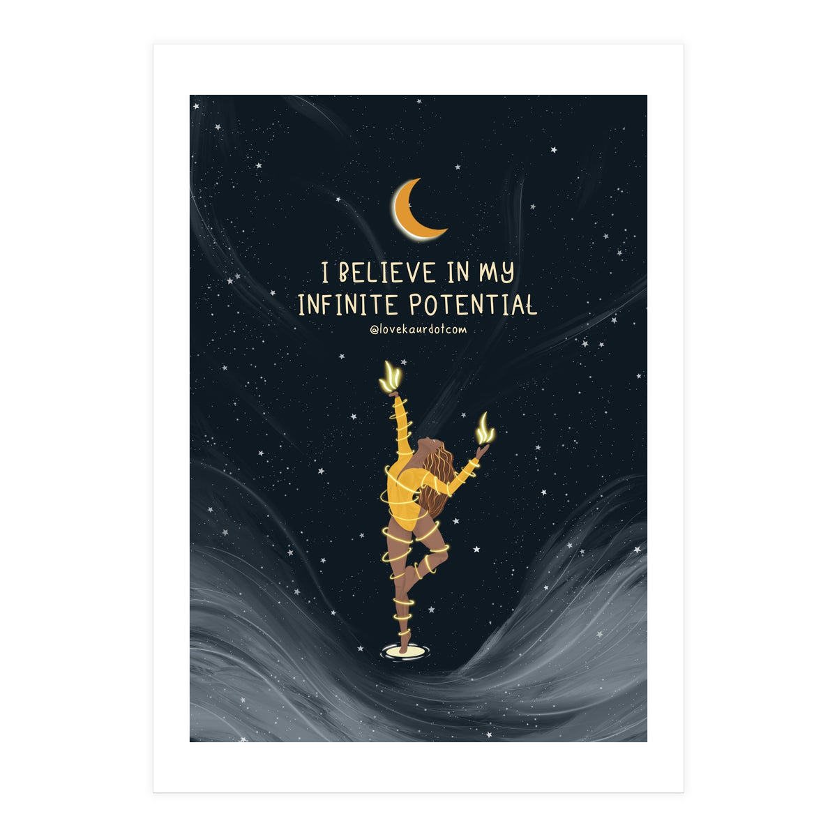 I Believe In My Infinite Potential (Print Only)