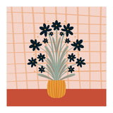 Floral Vase Orange (Print Only) thumbnail