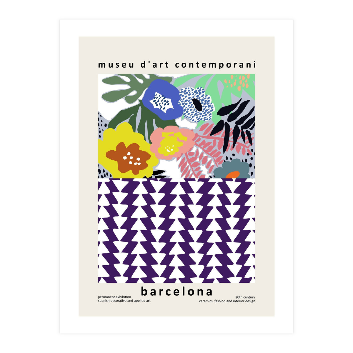 museu d'art contemporani barcelona (Print Only)