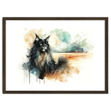 Majestic Cat In Coastal Landscape thumbnail