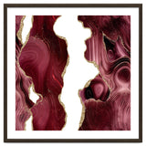 Burgundy & Gold Glitter Agate Texture 05 thumbnail