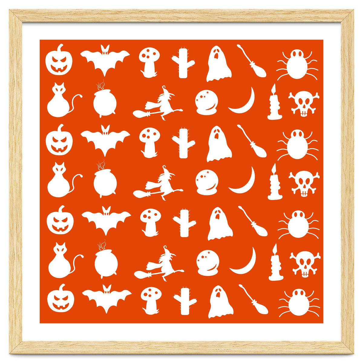 Halloween Icons Pattern
