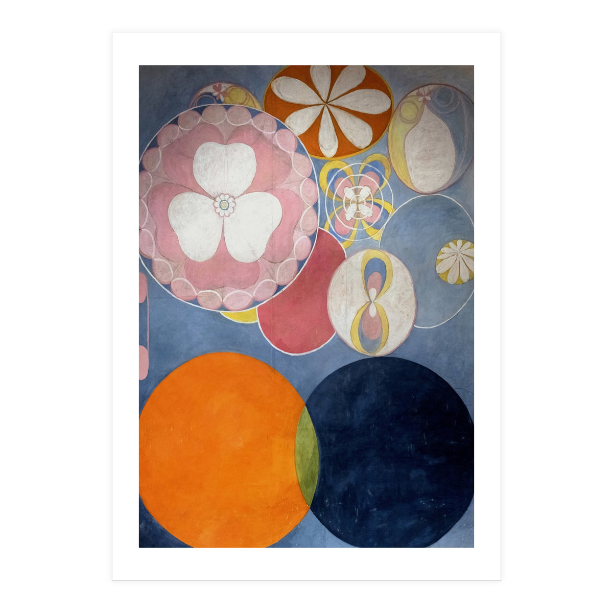 Hilma af Klint - The Ten Largest No 2 Childhood - Abstract Spiritual Art (Print Only)