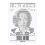 Receipt Art Gillian Anderson (Print Only) thumbnail
