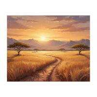 Golden Peak Sunset (Print Only)