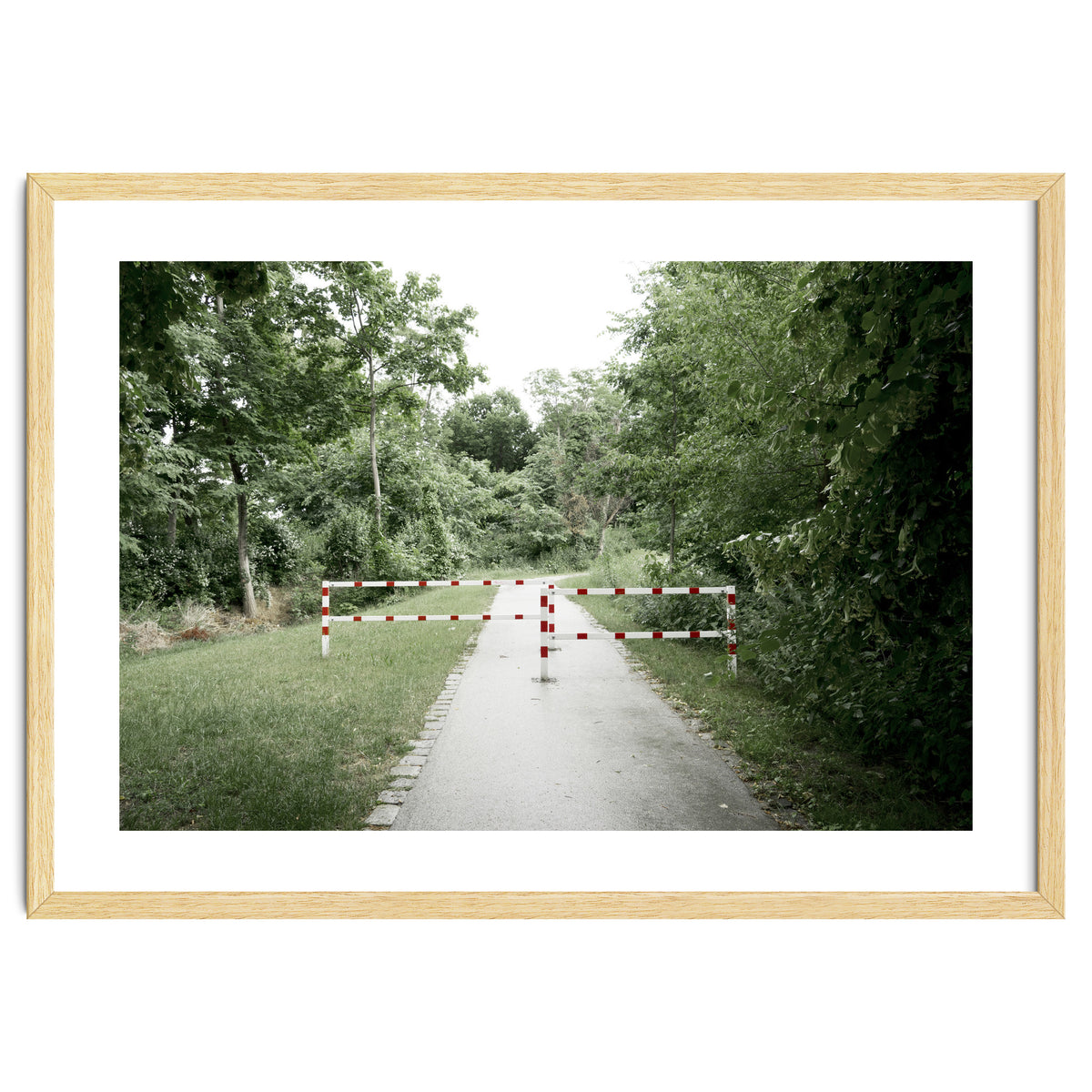 Entrance to the green park