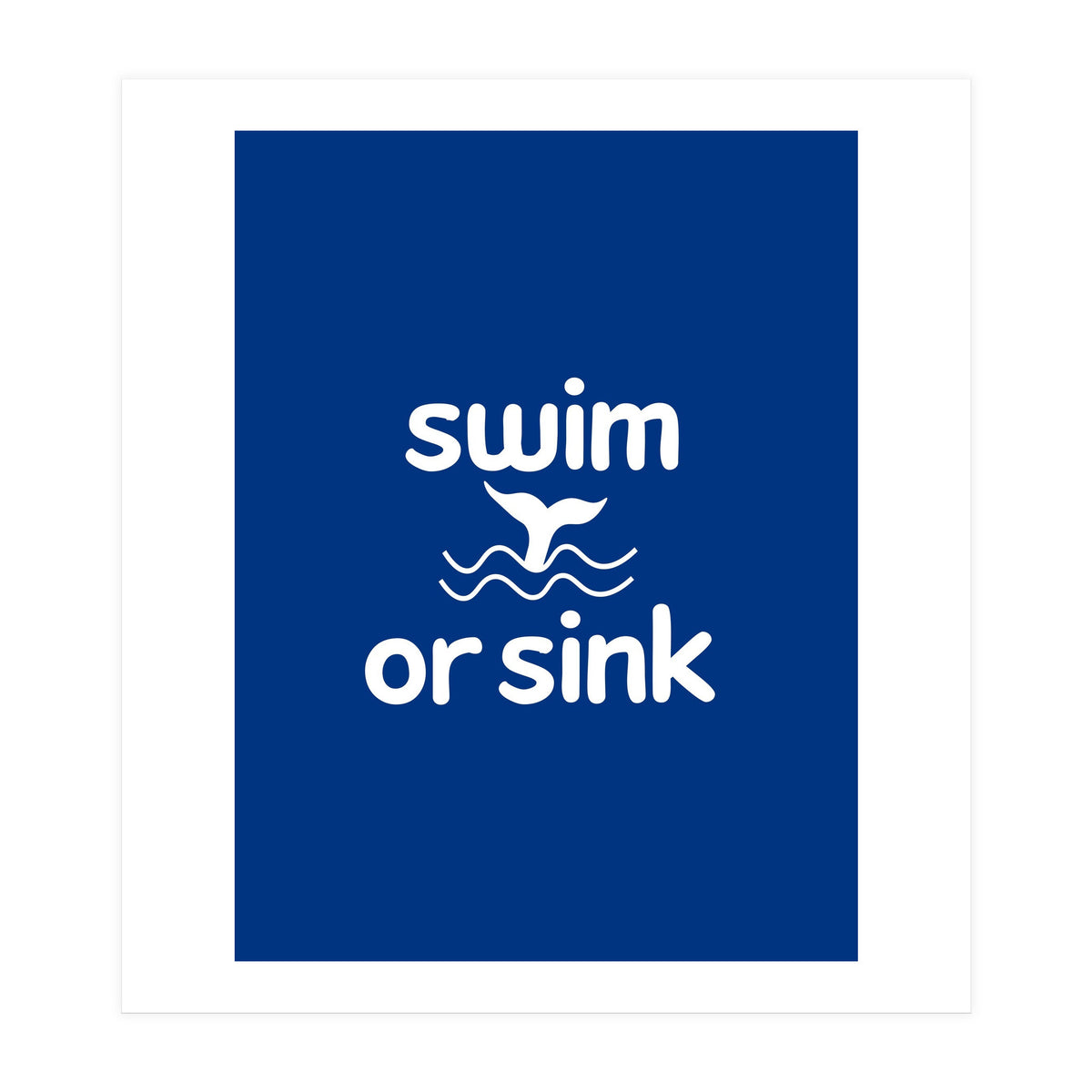 Swimm or sink  (Print Only)