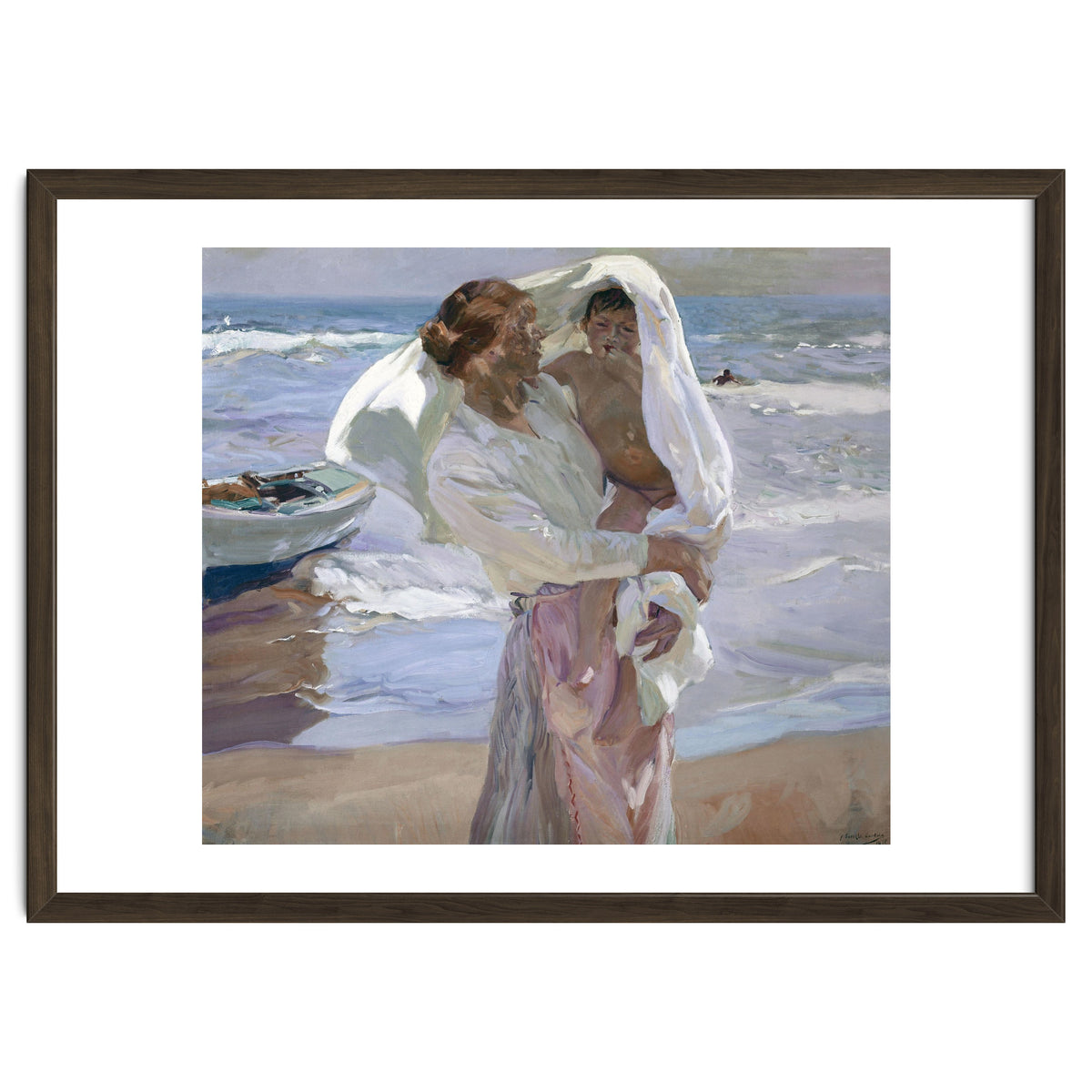 'Just Out of the Sea', 1915, Oil on canvas, 130 x 155 cm.