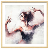 Elegant Ballet Dancer Portrait In Motion thumbnail