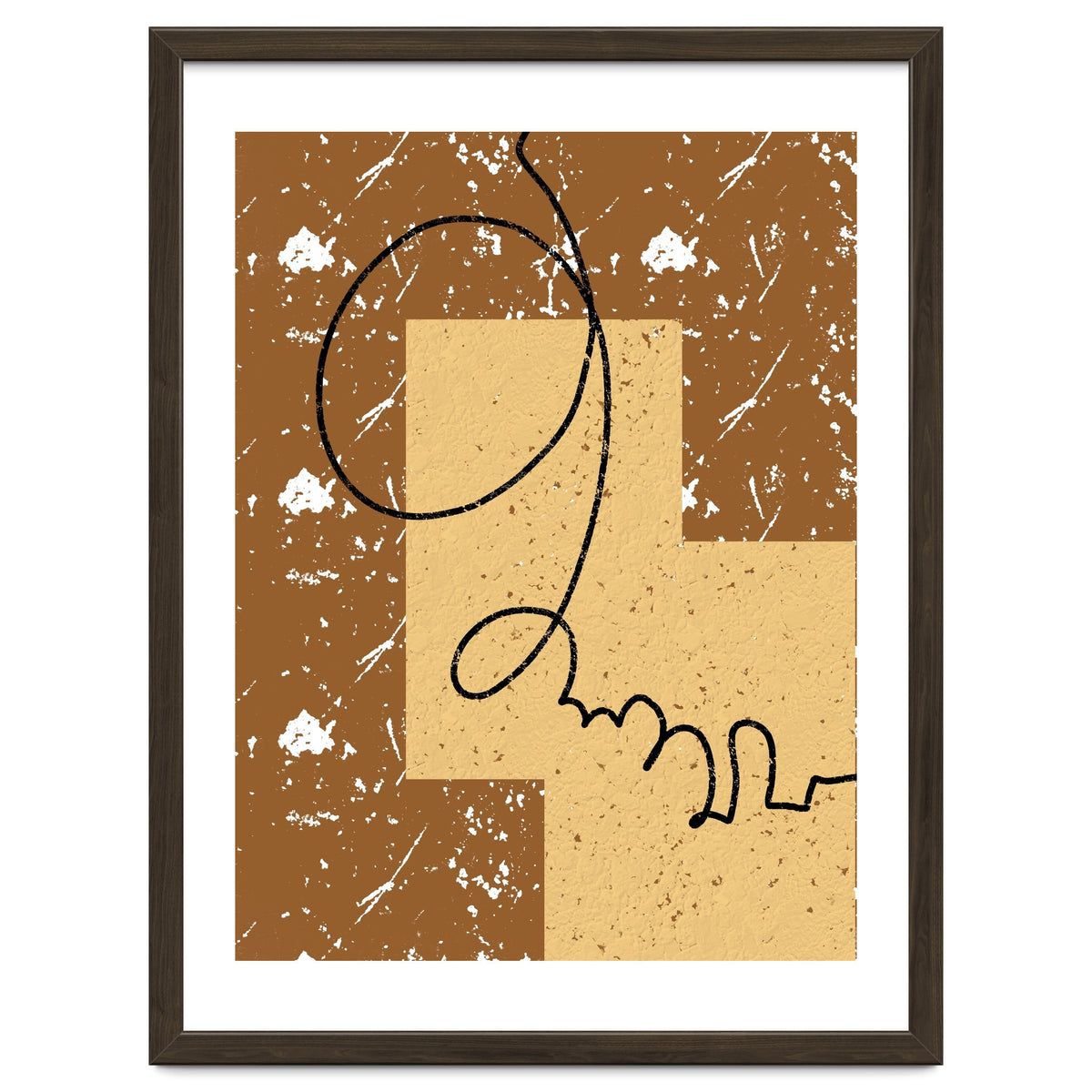 Traces of Thought in Two Worlds