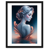 The Beauty of a Woman in an Exotic Pose