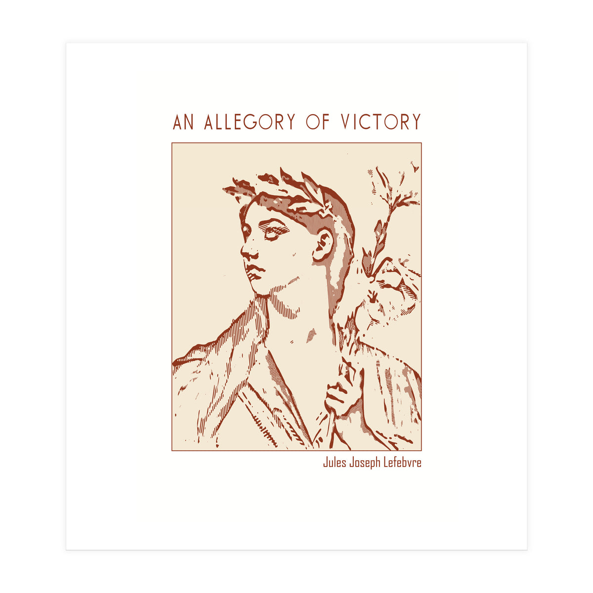 An Allegory Of Victory – Jules Joseph Lefebvre (Print Only)